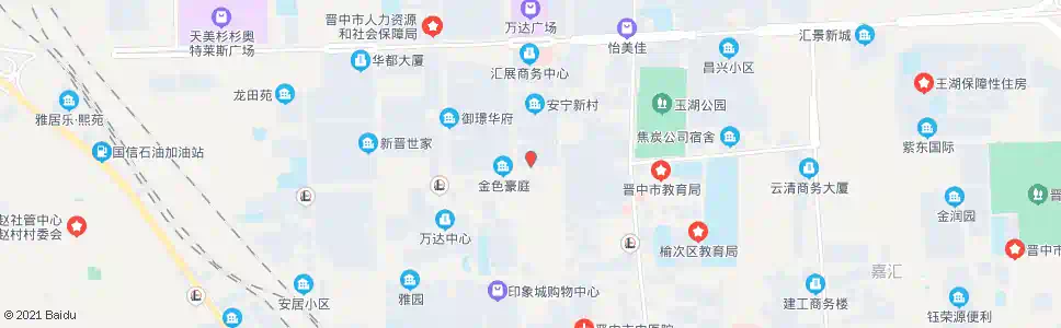 晋中中国银行_公交站地图_晋中公交_妙搜公交查询2025