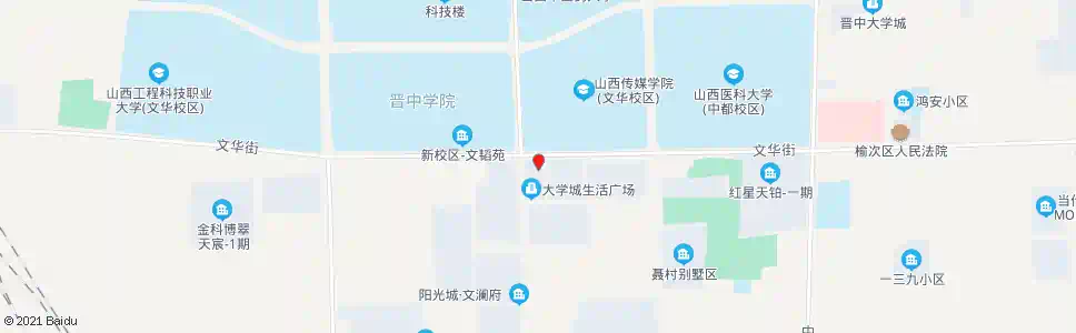 晋中省高校新区_公交站地图_晋中公交_妙搜公交查询2025