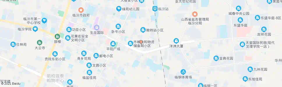 临汾迎春街口_公交站地图_临汾公交_妙搜公交查询2025