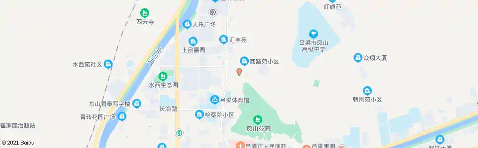 吕梁凤山底三巷_公交站地图_吕梁公交_妙搜公交查询2025
