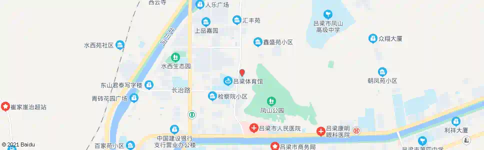 吕梁凤山底小学_公交站地图_吕梁公交_妙搜公交查询2025