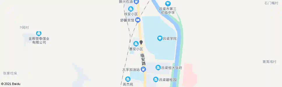 吕梁上安村_公交站地图_吕梁公交_妙搜公交查询2025