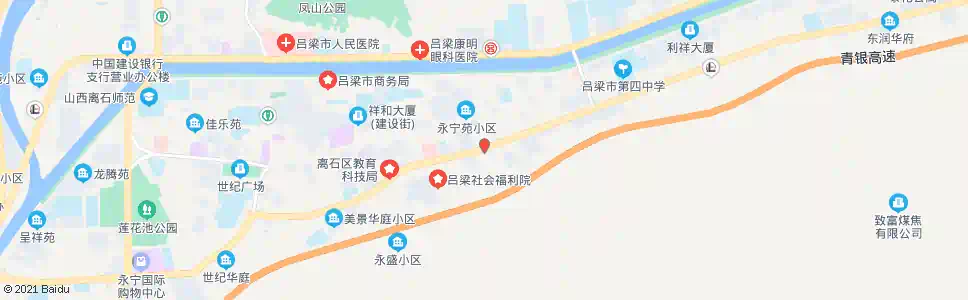 吕梁东川超市_公交站地图_吕梁公交_妙搜公交查询2025