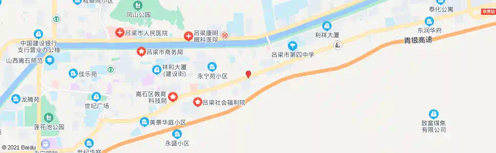 吕梁市车购办_公交站地图_吕梁公交_妙搜公交查询2025