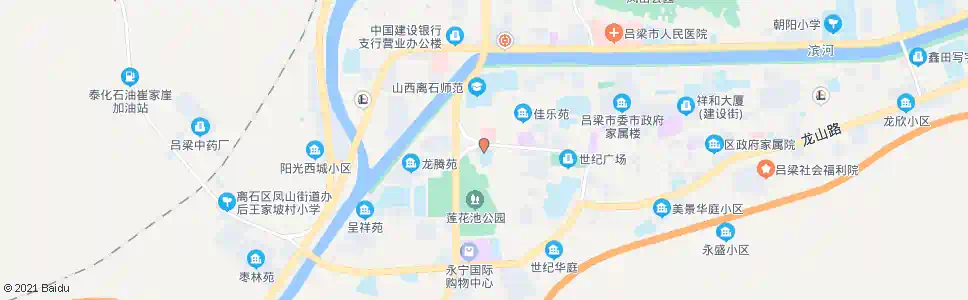 吕梁区第一小学_公交站地图_吕梁公交_妙搜公交查询2025