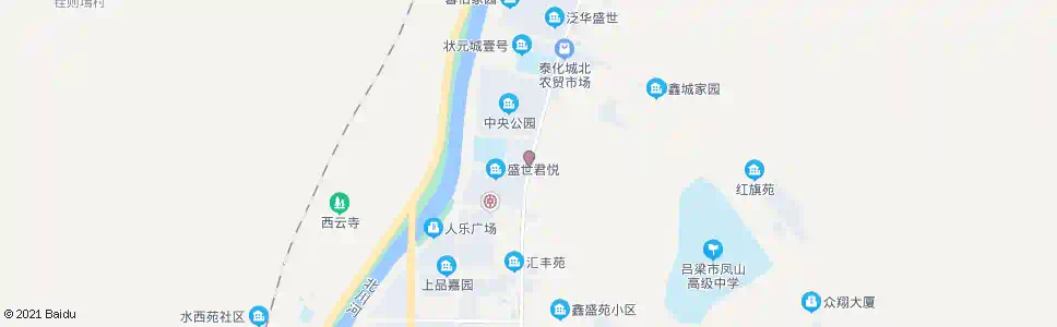 吕梁袁家庄_公交站地图_吕梁公交_妙搜公交查询2025