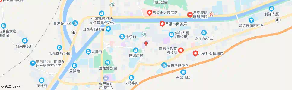 吕梁步行街口_公交站地图_吕梁公交_妙搜公交查询2025