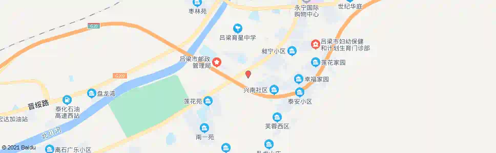 吕梁中国人民银行吕梁支行_公交站地图_吕梁公交_妙搜公交查询2025
