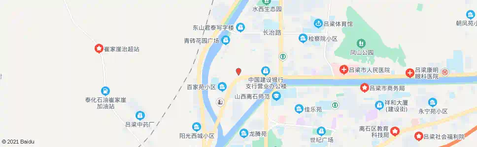 吕梁西崖底_公交站地图_吕梁公交_妙搜公交查询2025