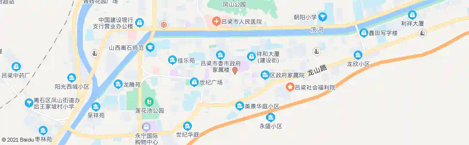吕梁金桥商城_公交站地图_吕梁公交_妙搜公交查询2025
