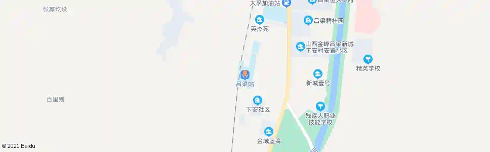 吕梁吕梁火车站_公交站地图_吕梁公交_妙搜公交查询2025