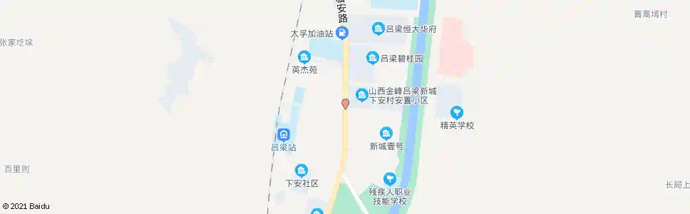 吕梁下安村_公交站地图_吕梁公交_妙搜公交查询2025