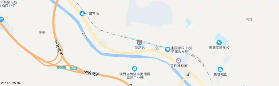 商洛二龙山_公交站地图_商洛公交_妙搜公交查询2025
