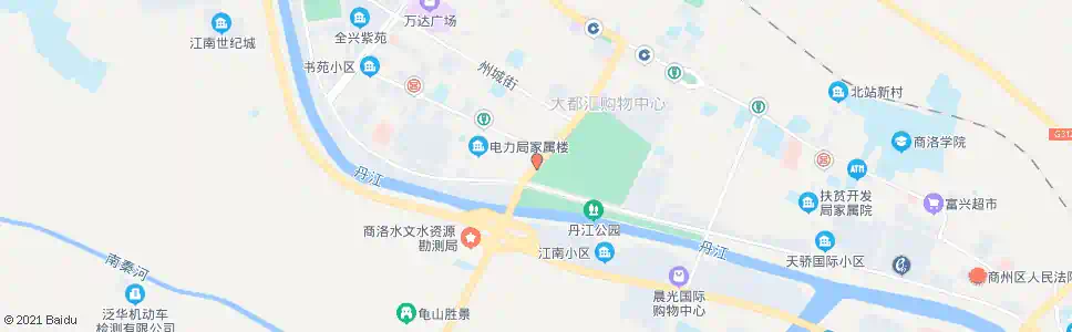 商洛立交桥北_公交站地图_商洛公交_妙搜公交查询2025