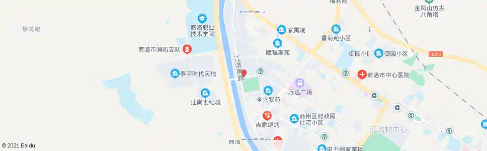 商洛百货楼_公交站地图_商洛公交_妙搜公交查询2025