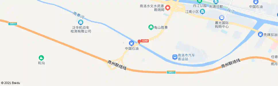 商洛南秦桥_公交站地图_商洛公交_妙搜公交查询2025