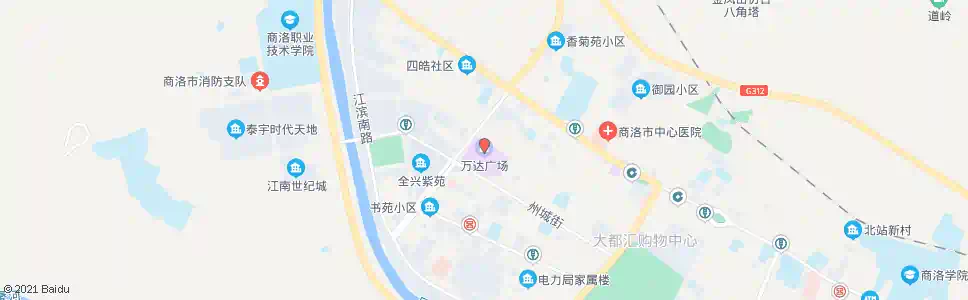 商洛广场西_公交站地图_商洛公交_妙搜公交查询2025