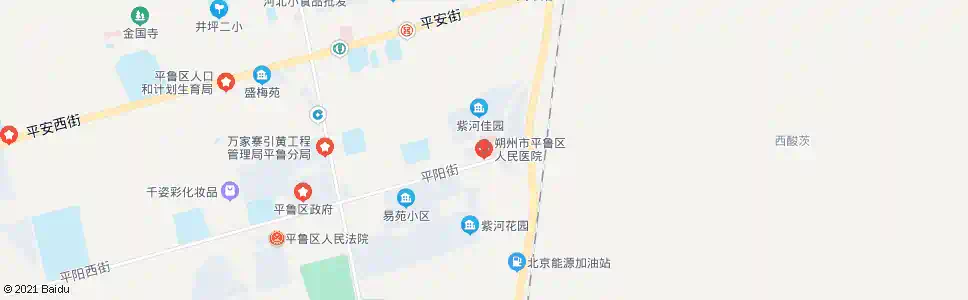 朔州平鲁区医院_公交站地图_朔州公交_妙搜公交查询2025
