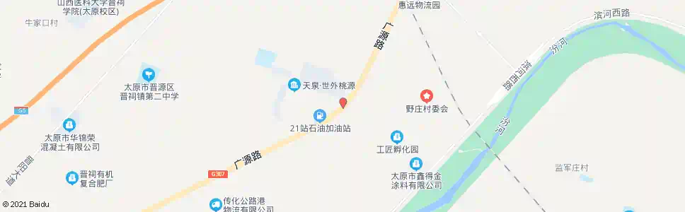 太原王郭_公交站地图_太原公交_妙搜公交查询2025