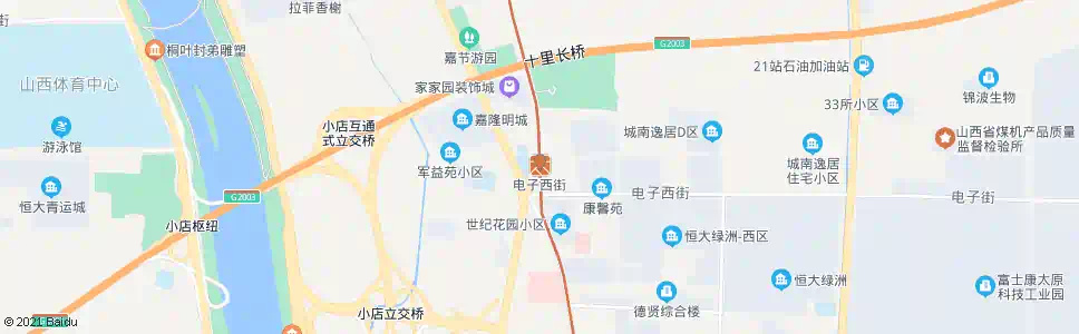 太原永柞寺西街_公交站地图_太原公交_妙搜公交查询2025