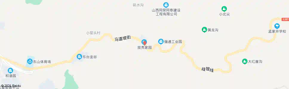 太原大窑头_公交站地图_太原公交_妙搜公交查询2025