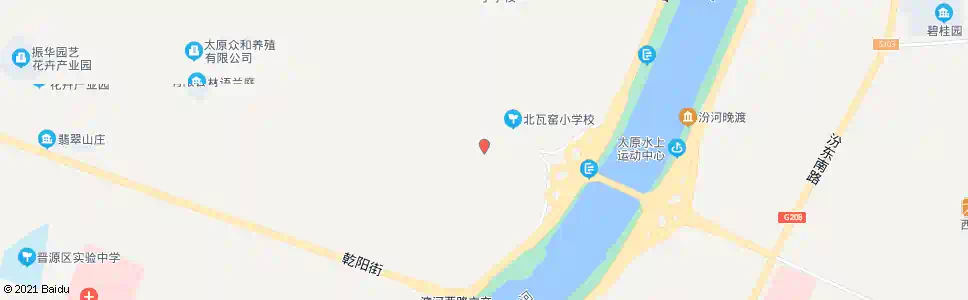 太原北瓦窑_公交站地图_太原公交_妙搜公交查询2025