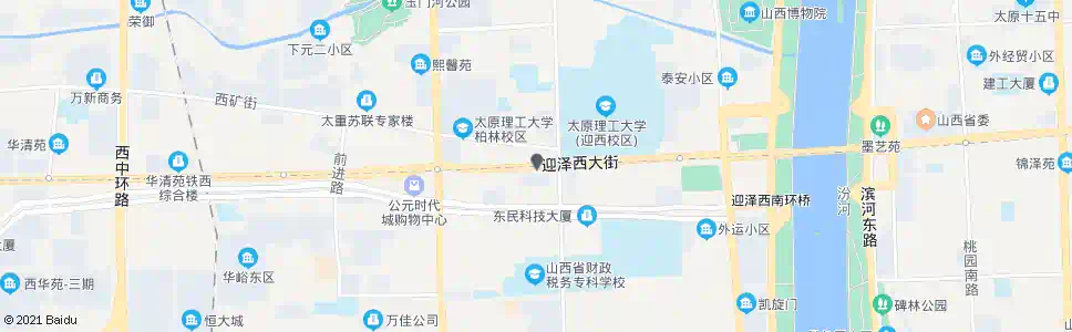 太原南内环街千峰路口_公交站地图_太原公交_妙搜公交查询2025