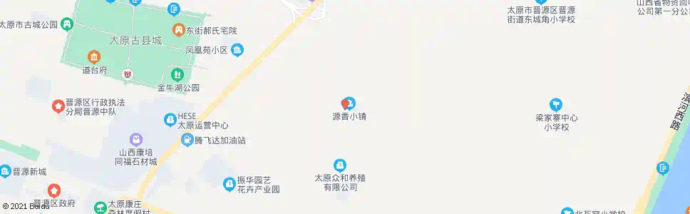 太原晋阳堡_公交站地图_太原公交_妙搜公交查询2025