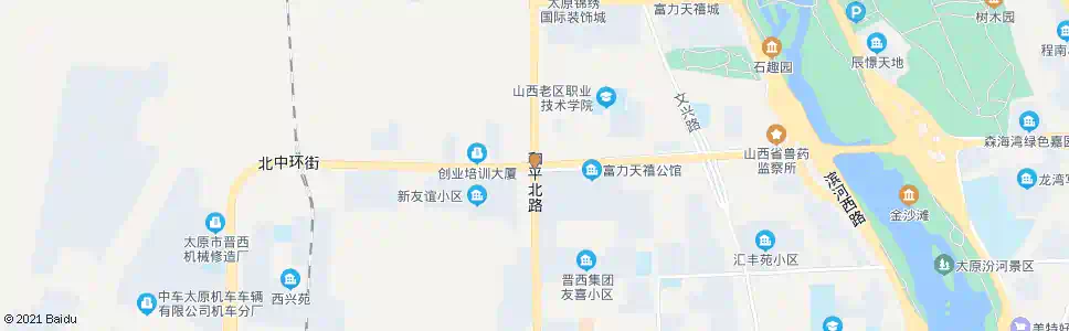 太原和平北路北中环口_公交站地图_太原公交_妙搜公交查询2025