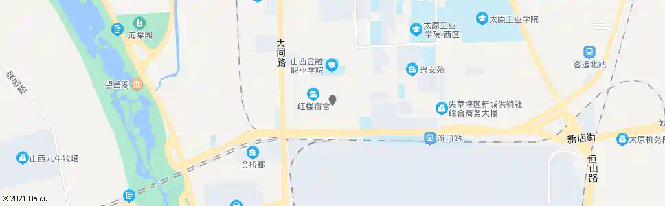 太原太钢医院南门_公交站地图_太原公交_妙搜公交查询2025