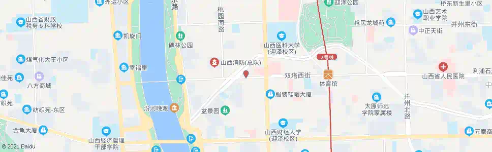 太原双塔北路永柞西街口_公交站地图_太原公交_妙搜公交查询2025