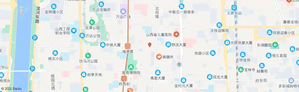 太原东缉虎营_公交站地图_太原公交_妙搜公交查询2025