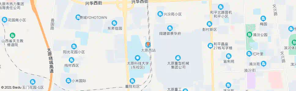 太原东社西_公交站地图_太原公交_妙搜公交查询2025