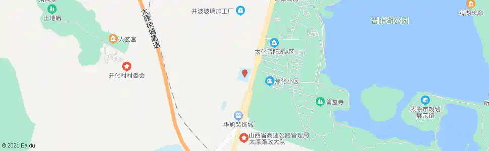 太原十四中_公交站地图_太原公交_妙搜公交查询2025