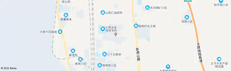 太原七府坟_公交站地图_太原公交_妙搜公交查询2025