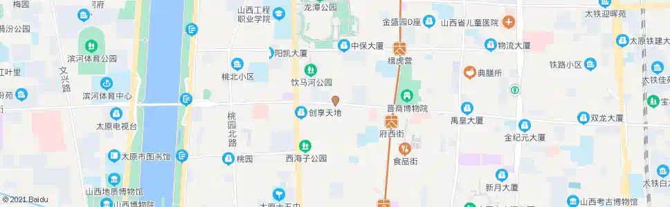 太原府西街半坡东街_公交站地图_太原公交_妙搜公交查询2025