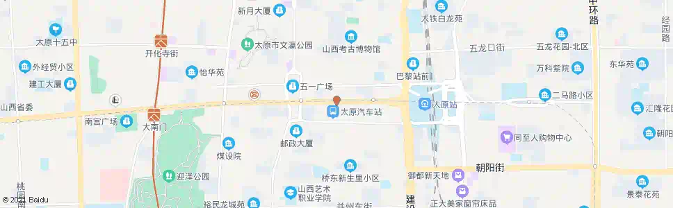 太原生活区_公交站地图_太原公交_妙搜公交查询2025