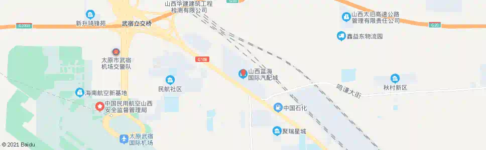 太原蓝海汽贸城_公交站地图_太原公交_妙搜公交查询2025