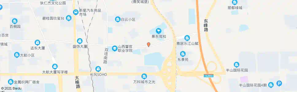 太原车管所_公交站地图_太原公交_妙搜公交查询2025