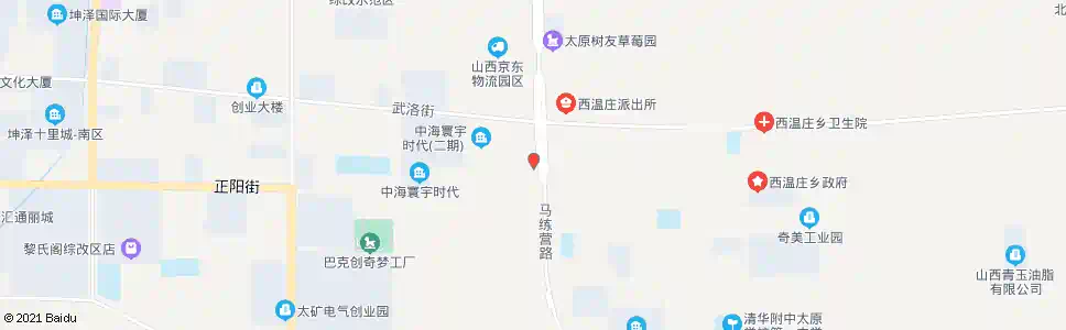 太原后所营_公交站地图_太原公交_妙搜公交查询2025