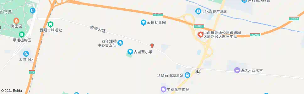 太原后营街_公交站地图_太原公交_妙搜公交查询2025