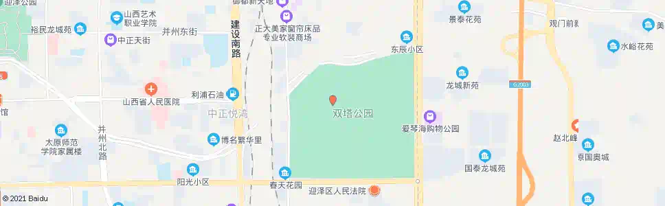 太原双塔寺_公交站地图_太原公交_妙搜公交查询2025