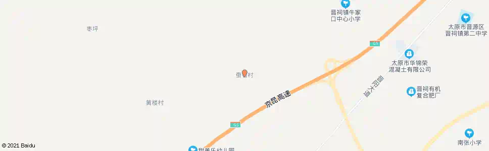太原蚕石村_公交站地图_太原公交_妙搜公交查询2025