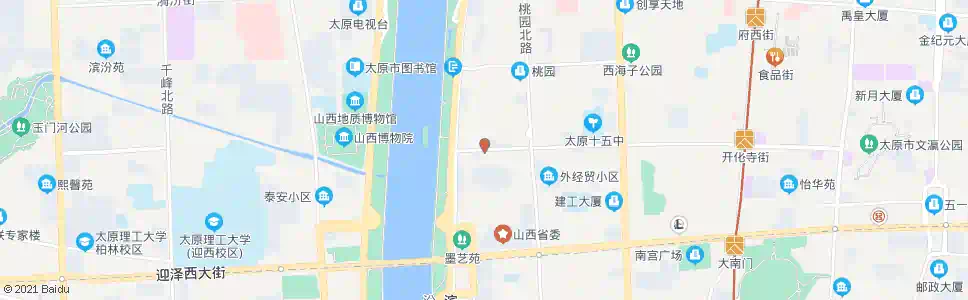 太原水西关西口_公交站地图_太原公交_妙搜公交查询2025