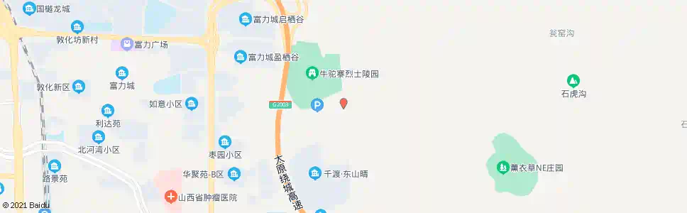 太原山庄头_公交站地图_太原公交_妙搜公交查询2025