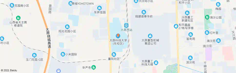 太原科技大学_公交站地图_太原公交_妙搜公交查询2025
