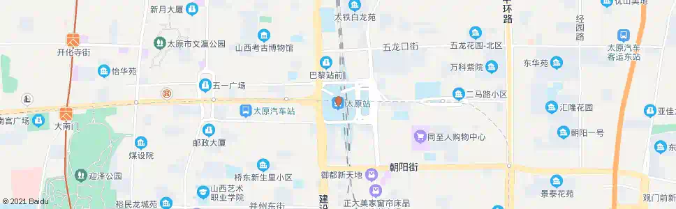 太原火车站(地下通道)_公交站地图_太原公交_妙搜公交查询2025