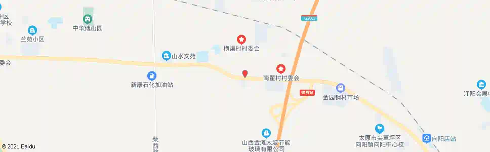 太原横渠_公交站地图_太原公交_妙搜公交查询2025