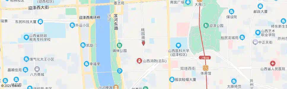太原桃园南路康乐街口_公交站地图_太原公交_妙搜公交查询2025