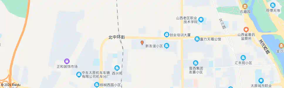 太原安广小区_公交站地图_太原公交_妙搜公交查询2025